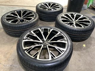 KIT COMPLETO DE LLANTAS + NEUMATICOS AUDI 20"