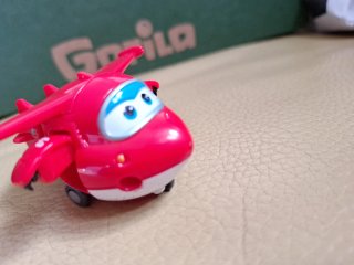 Avión Super Wings Rojo Juguete