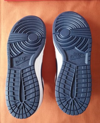 Zapatillas Nike Blancas y Azules