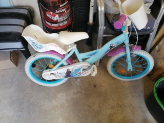 Bicicleta infantil Frozen