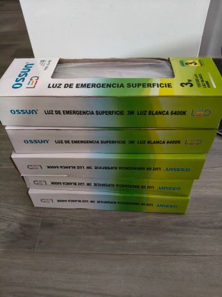 Luces de Emergencia LED OSSUN Superficie