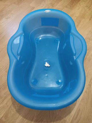 Bañera bebé Brevi azul