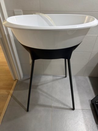 Bañera LUMA + patas+ asiento+ desagüe
