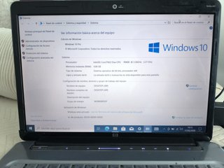 Computer portatile HP Pavilion argento e nero