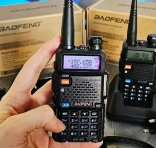 2x Ricetrasmittenti Walkie Talkie Baofeng UV-5R