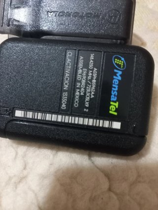 Beeper Motorola MensajeTel Negro