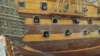 Maqueta Barco San Juan Madera