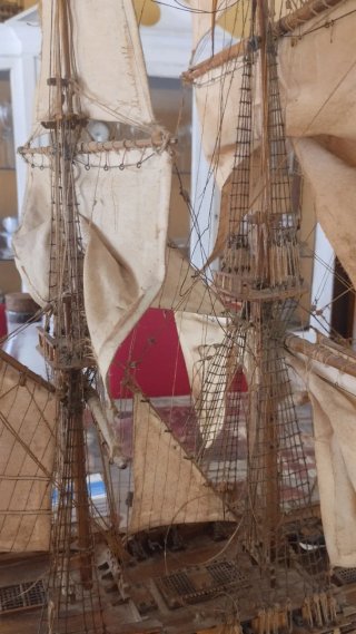 Maqueta Barco San Juan Madera