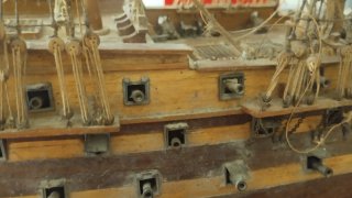 Maqueta Barco San Juan Madera