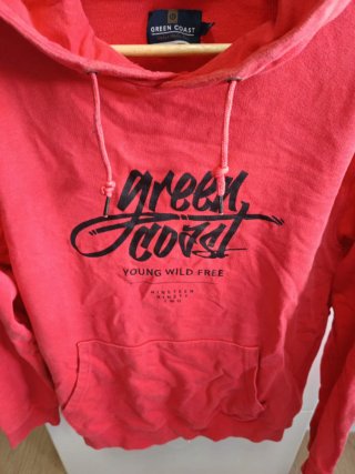 Sudadera Green Coast Roja