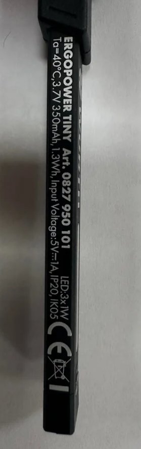 Lámpara LED Würth Ergopower Tiny USB-C