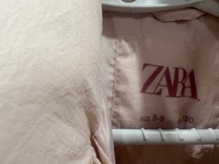 Chaqueta Zara Niña rosa clarito