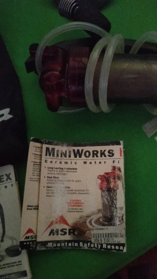Filtro Agua MSR MiniWorks EX Cerámico