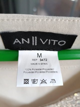 Blusón AnVito Beige con Lentejuelas 42-46