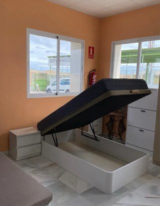 Canapé y colchón oferta