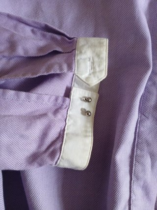 Blusa Massimo Dutti Morada Mujer