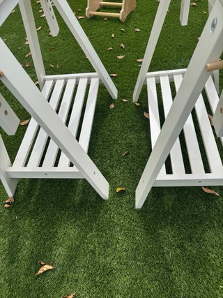 2 Caballetes Ikea Mittback Blancos