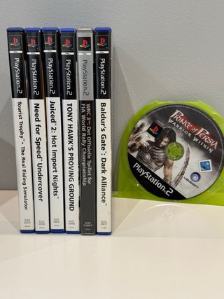 Lote PS2 + juegos + mandos