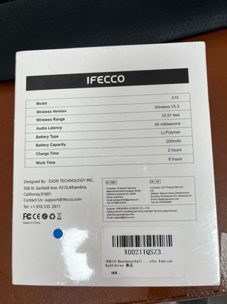 IFECCO Auriculares Conducción Osea#011251