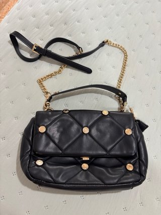 Pack 2 Bolsos Bandolera Negro y beig