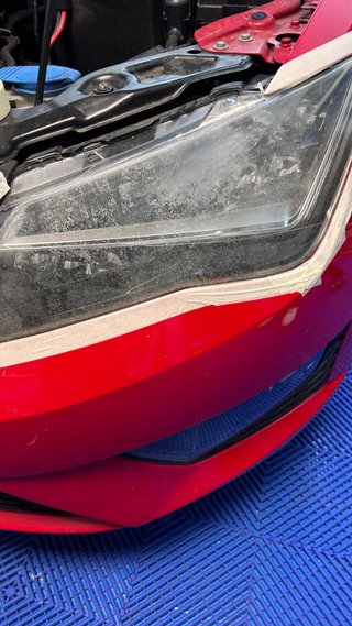 Pulido faros . Reparación y protección