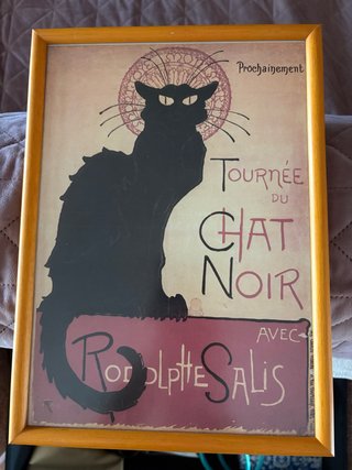 Póster Le Chat Noir Francia