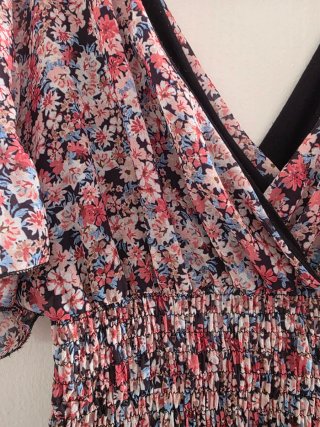 Vestido Mini Floral Talla M
