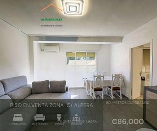Piso en venta en Almansa