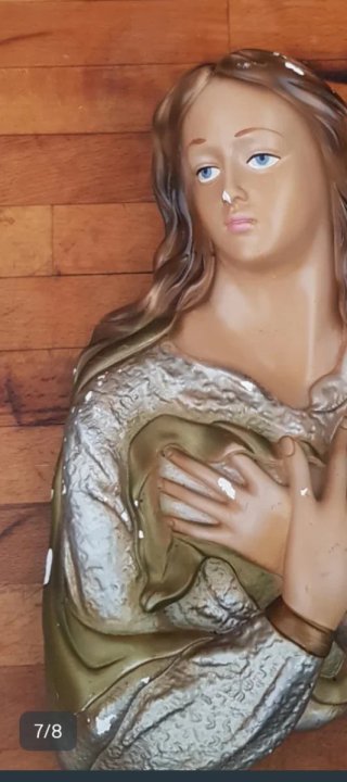Busto Virgen Escayola