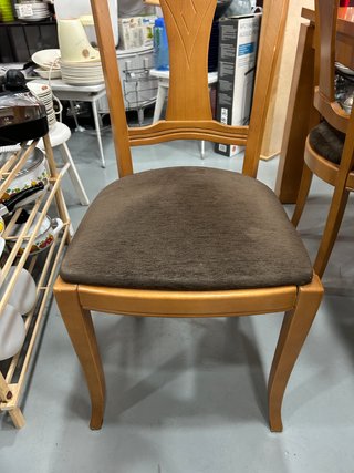 Conjunto Mesa Extensible de Abeto y 4 Sillas