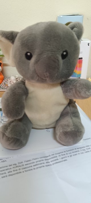 Peluche Koala Grigio Morbido
