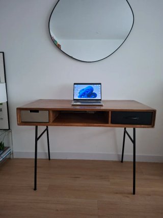 Escritorio Lenox Maisons du Monde madera maciza