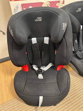 Silla coche Britax Römer negra