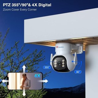 Cámara Vigilancia Exteriores PTZ NUEVA