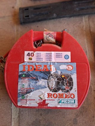 Cadenas para nieve IDEAL ROMBO 40
