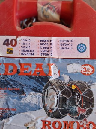 Cadenas para nieve IDEAL ROMBO 40