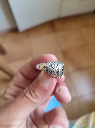 Anillo Plata S925 Zirconia+pulsera de piedra natur