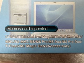 Lector Tarjetas Memoria Interno USB 2.0