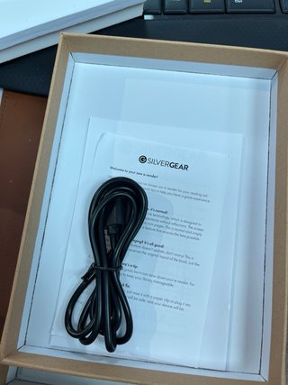 Silvergear Ebook Reader con Retroilu#100254