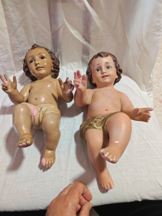 Lote 3 Niños Jesús Antiguos