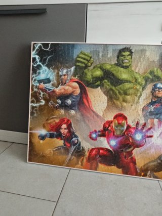 Puzzle Vengadores Enmarcado