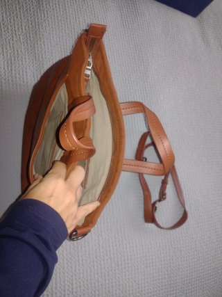 Bolso Slang Bcn Marrón Mano