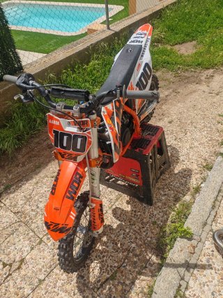 KTM SX 50 Infantil Motocross Naranja