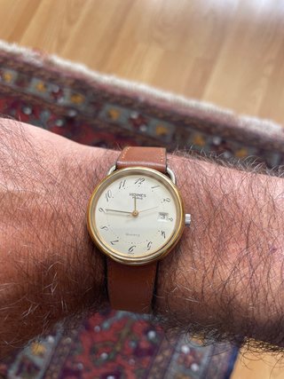 Reloj Hermès Marrón