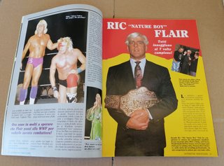Rivista wrestling vintage anni 90 italiana rara