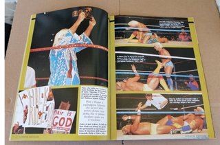 Rivista wrestling vintage anni 90 italiana rara