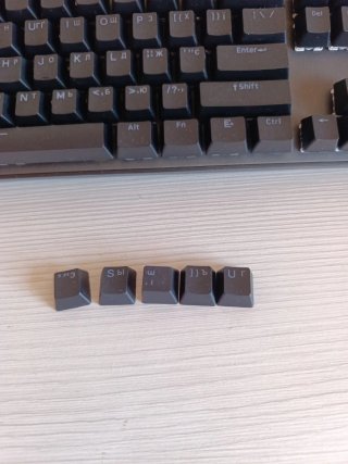 Teclado HATOR ICEFALL MECHA Series ingl/ucr/ruso