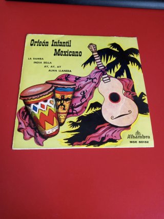 Vinilo Orfeón Infantil Mexicano MGE 60152