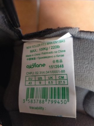Patines en línea Oxelo Talla 42