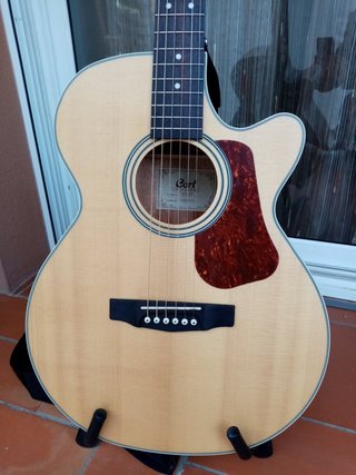 Cort L100F Electroacústica, tapa maciza y fishman